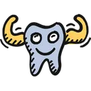 Free Healthy Teeth Human Tooth Molar Icon