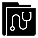 Free Medical Folder Healthcare Folder Icon