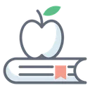 Free Apple Fruit Fruitful Education Nutrition Education Icon