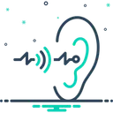 Free Hearing Sense Ear Icon