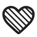 Free Blue Heart High Icon