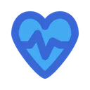 Free Heart Beat Heart Health Icon
