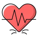 Free Heart Beat  Icon
