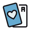 Free Heart card  Icon