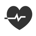 Free Heart Cardiogram  Icon