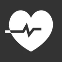 Free Heart Cardiogram  Icon