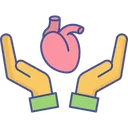 Free Heart Care Care Heart Caring Icon