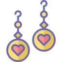Free Earrings Heart Earrings Ear Icon