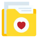 Free Heart Folder  Icon