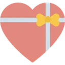 Free Heart Gift Icon