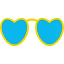 Free Heart Glasses Heart Loving Icon