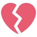 Free Heart Break Broken Icon