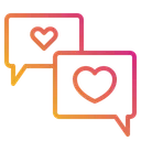 Free Heart Love Message Icon