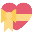 Free Heart Love Ribbon Icon