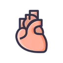 Free Heart Medical Breath Icon