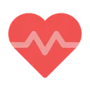 Free Heart Rate Heartbeat Love Icon