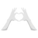 Free Heart Shape Heart Appearance Hand Making Heart Icon