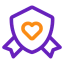 Free Heart Shield Shield Safety Icon
