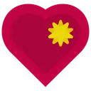 Free Heart Star  Icon