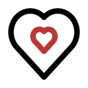 Free Heart Symbol  Icon