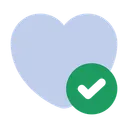 Free Heart tick  Icon