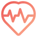 Free Heartbeat Heart Medical Icon