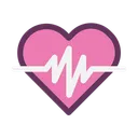 Free Medical Healthy Heart Beat Icon