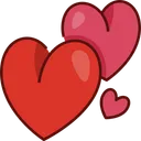 Free Hearts Romantic Romance Icon