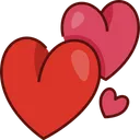 Free Hearts Romantic Romance Icon