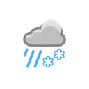 Free Heavy Sleet Weather Icon