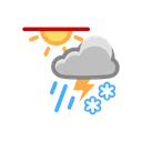Free Heavy Sleet Thunder Icon