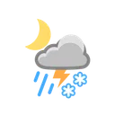 Free Heavy Sleet Thunder Icon