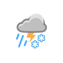 Free Heavy Sleet Thunder Icon