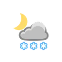 Free Heavy Snow Sun Icon