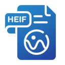 Free Heif File Extension Files And Folders Icon