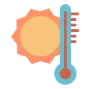 Free Heiße Temperatur  Symbol