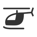 Free Helicopter Aircraft Vehicle Icon