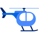 Free Helicopter Airplane Transportation Icon