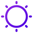 Free Helligkeit  Symbol