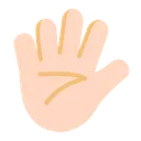 Free With Fingers Splayed Icon