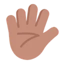Free With Fingers Splayed Icon