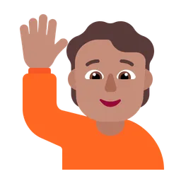 Free Hello Emoji Icon