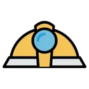 Free Safe Helmet Construction Icon