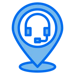 Free Help Center Location  Icon