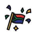 Free Heritage Flag South Africa Icon