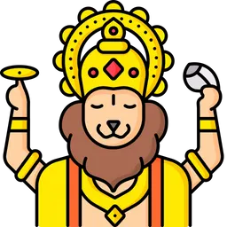 Free Lord Narasimha  Symbol