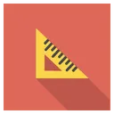 Free Lineal Massstab Messung Icon