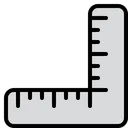 Free Massstab Lineal Messen Winkel Icon