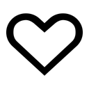 Free Herz Umrissen Symbol