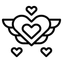 Free Herzensliebe  Symbol